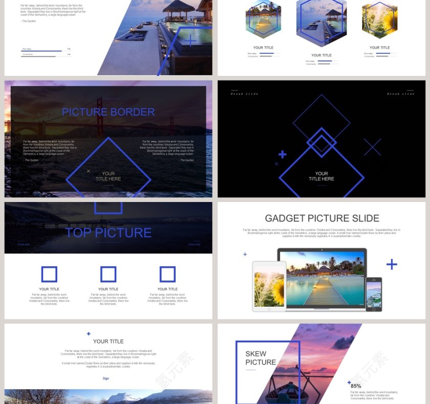 时尚旅游景点介绍画册时尚旅游景点介绍画册PPT第6张