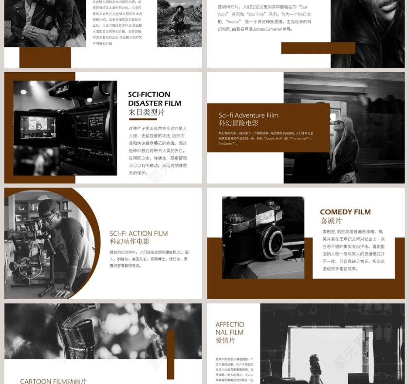 电影之旅电影介绍PPT模板第3张