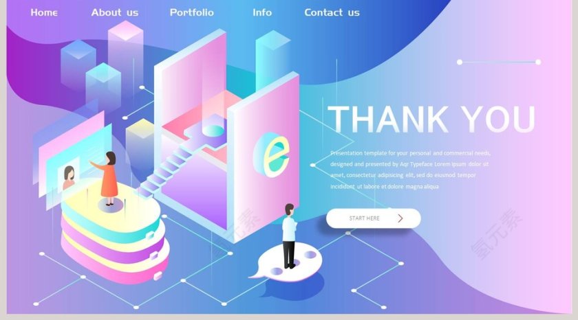 时尚创意简约清新竞职报告ppt模板第5张