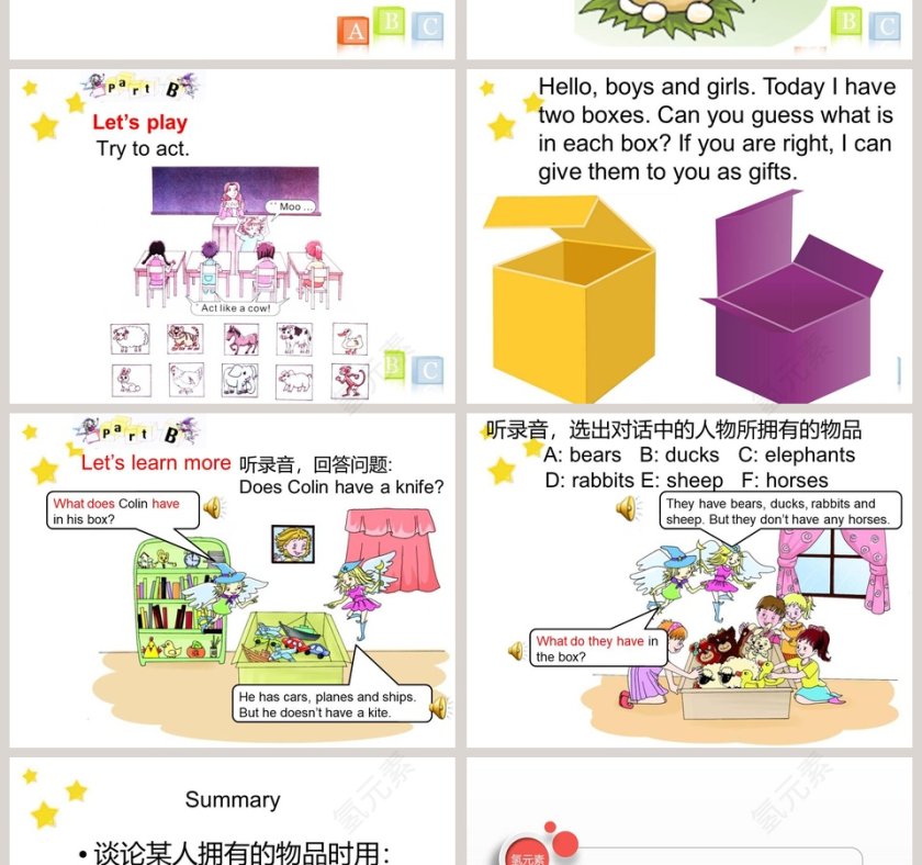 陕旅版四年级上册-Unit 2  What Do They Have on the Farm教学ppt课件第2张