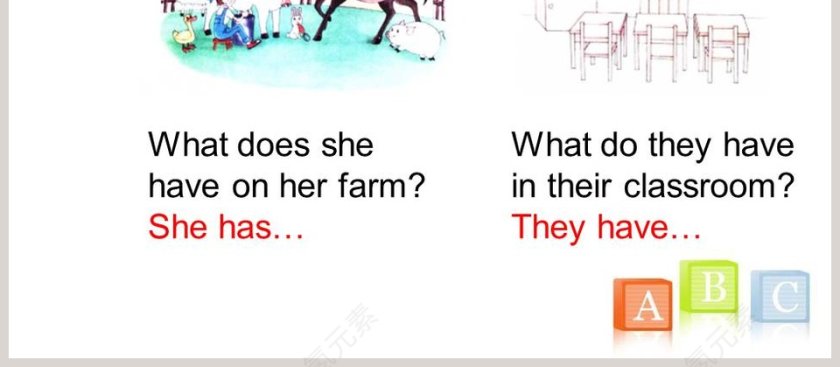 陕旅版四年级上册-Unit 2  What Do They Have on the Farm教学ppt课件第4张