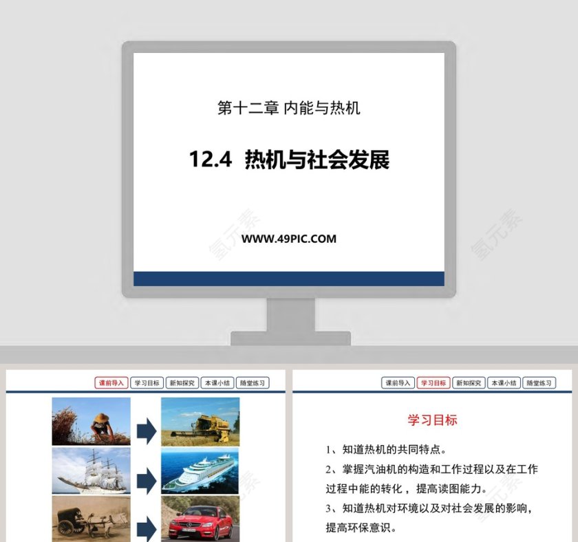 第十二章 内能与热机-教学ppt课件第1张