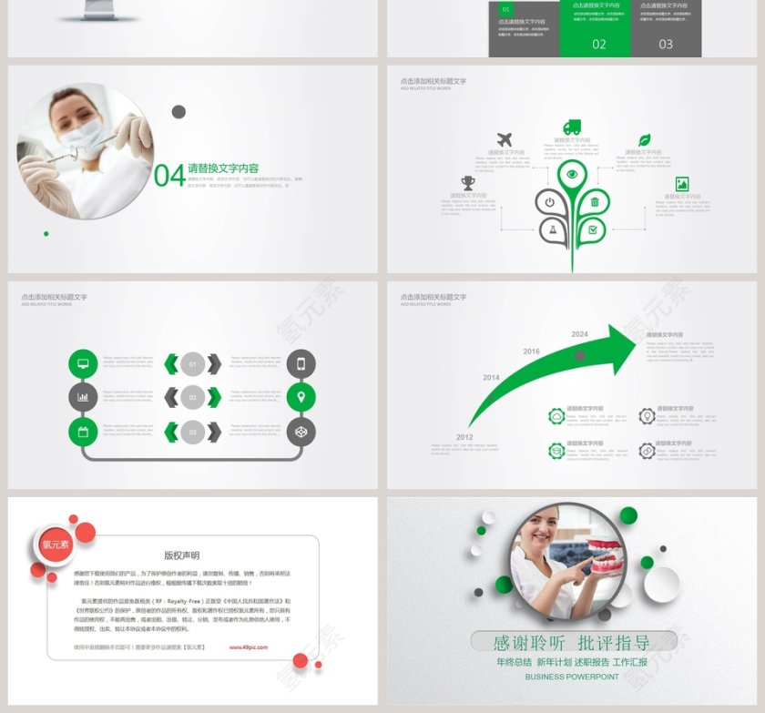 牙医牙科专家汇报培训PPT第4张