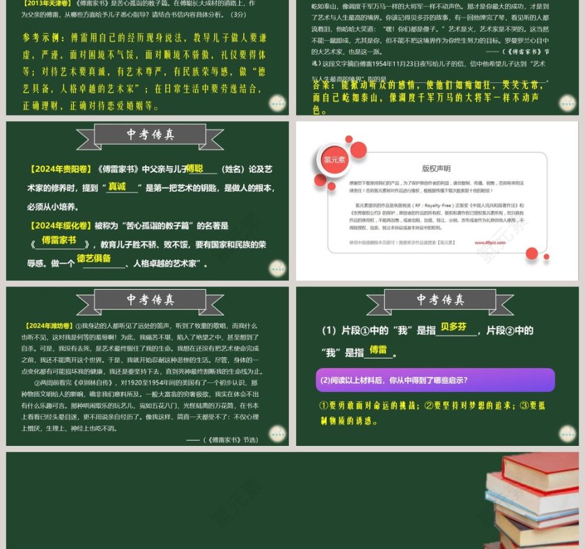 课文解析八年级语文下册傅雷家书语文课件PPT第12张