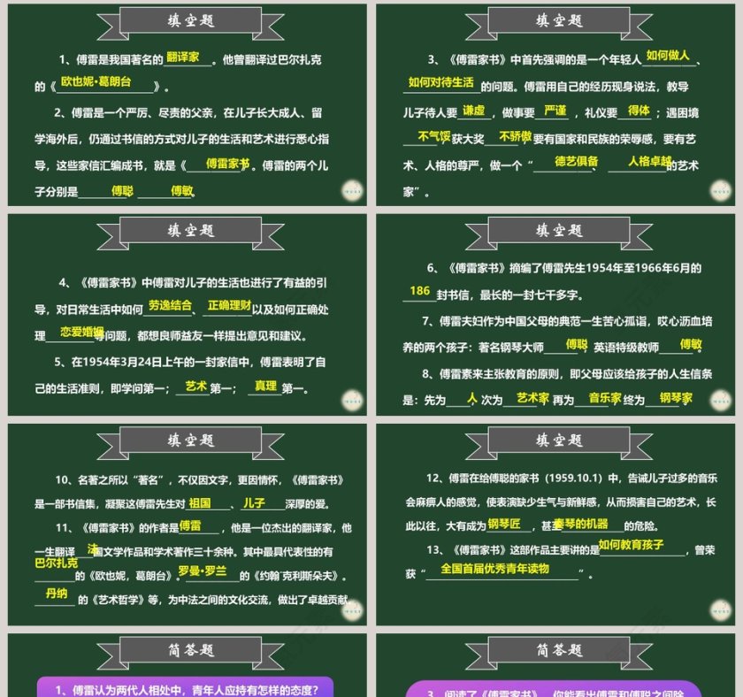 课文解析八年级语文下册傅雷家书语文课件PPT第8张