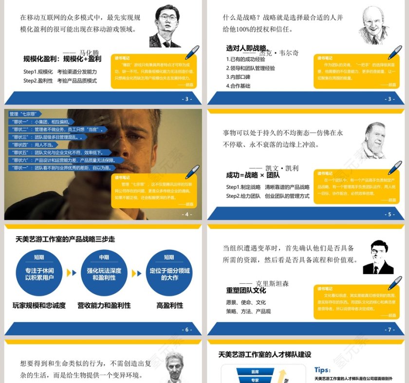 清新简约腾讯方法教育培训PPT第2张