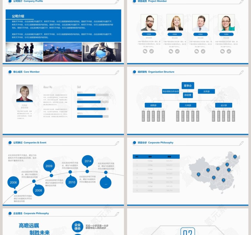 完整框架商业计划书PPT第2张