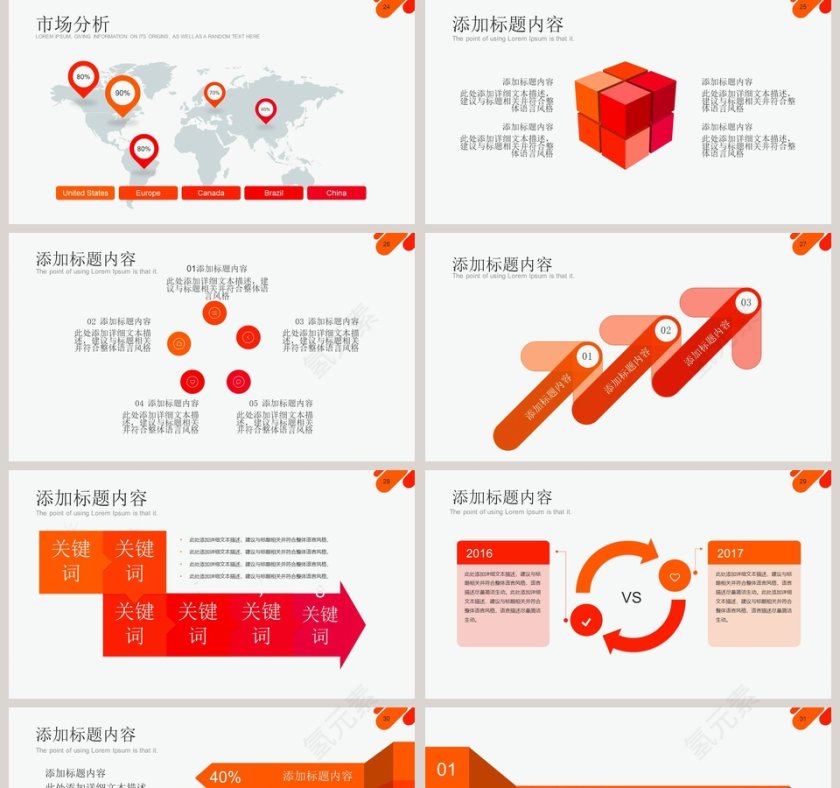 高端公司简介PPT模板商业计划书PPT第5张