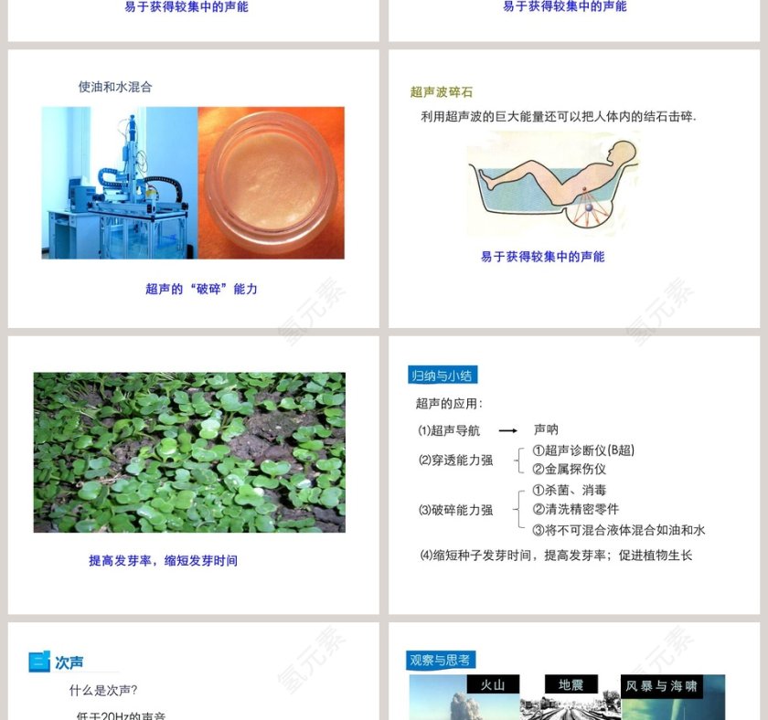 第三章声的世界-超声与次声教学ppt课件第4张