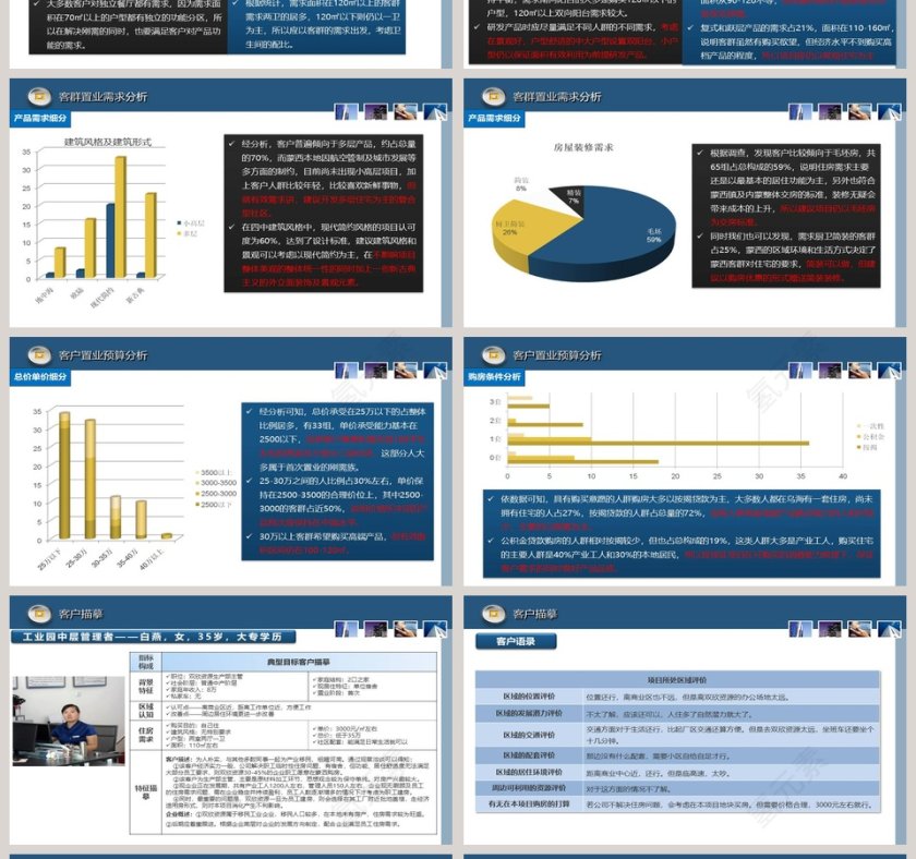 房地产客户分析报告ppt第4张