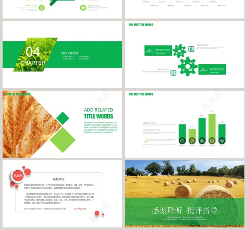 农业生产招商引资PPT第4张