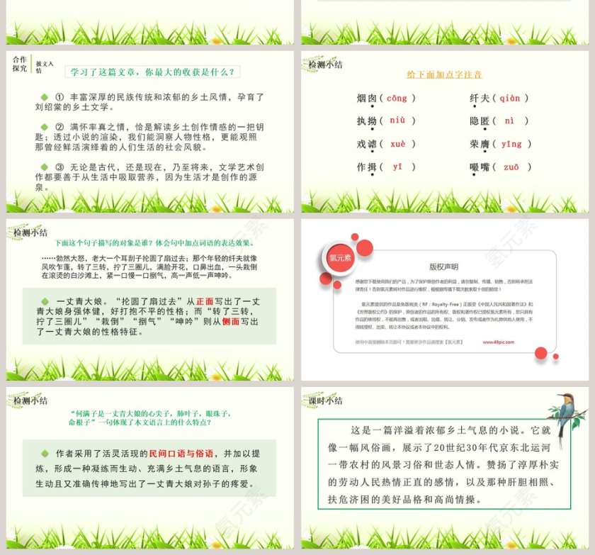 课文解析蒲柳人家语文课件PPT第4张