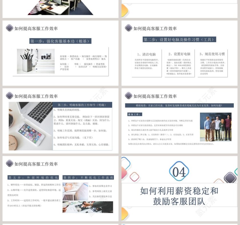打造金牌客服队伍客服服务培训PPT模板第4张