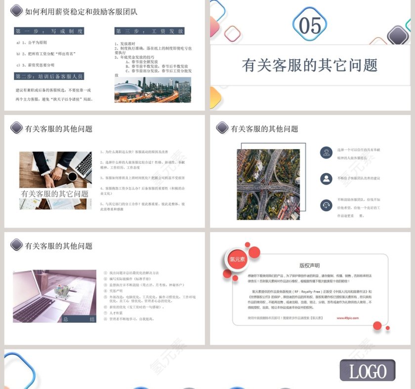 打造金牌客服队伍客服服务培训PPT模板第5张