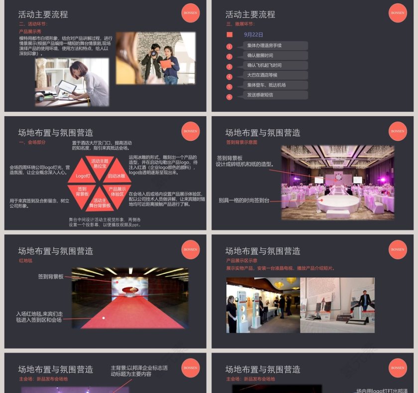 简约大气风格新品发布会策划第5张