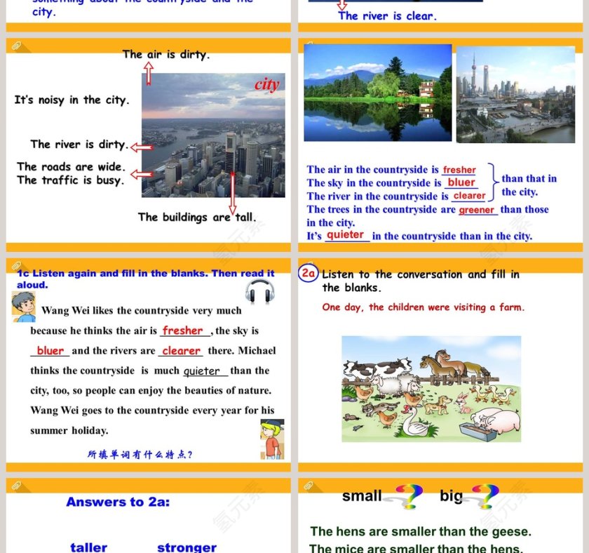 Unit 4  Topic 1-Which do you like better plants or animals Section A教学ppt课件第4张