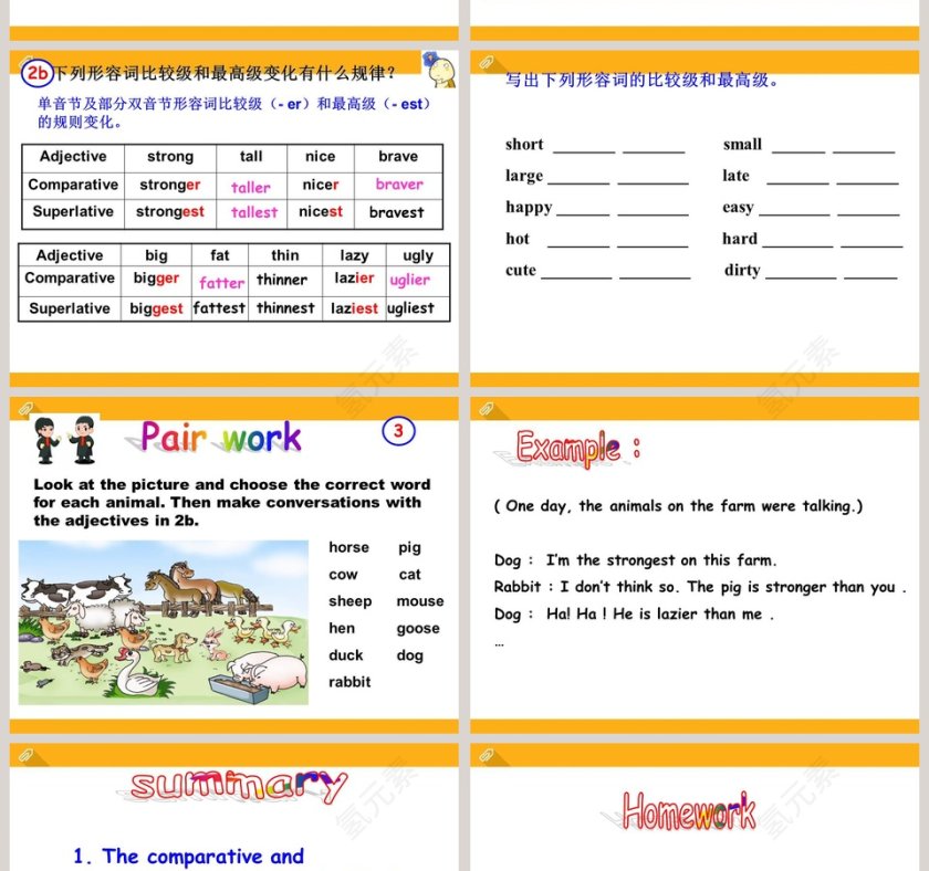 Unit 4  Topic 1-Which do you like better plants or animals Section A教学ppt课件第6张