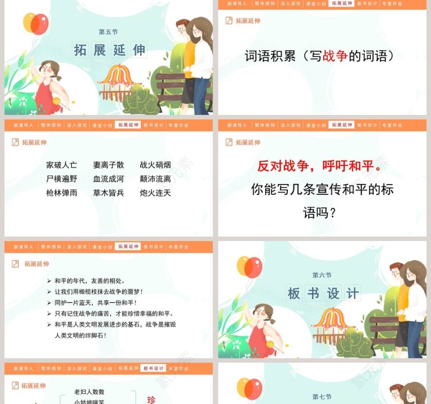 课文解析人教部编版六年级语文上册在柏林语文课件PPT第5张