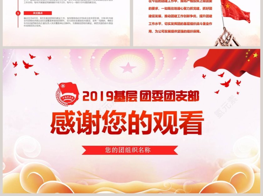 2019基层团委团支部工作汇报第6张