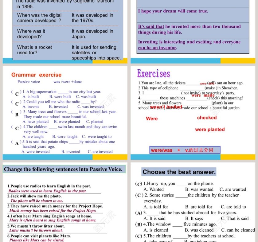 Unit 4 Topic 1-When was it invented教学ppt课件第3张