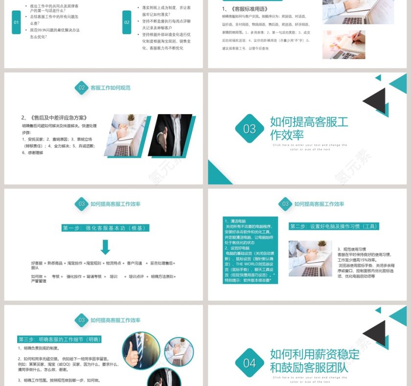 如何打造金牌客服团队客服培训PPT模板第3张