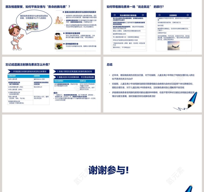 特殊人群和特殊时期的胰岛素使用讲究ppt模板第5张