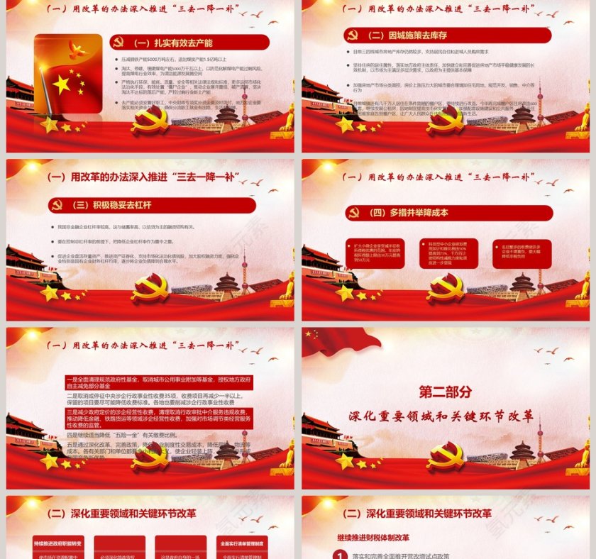 实施改革促进经济发展PPT第2张