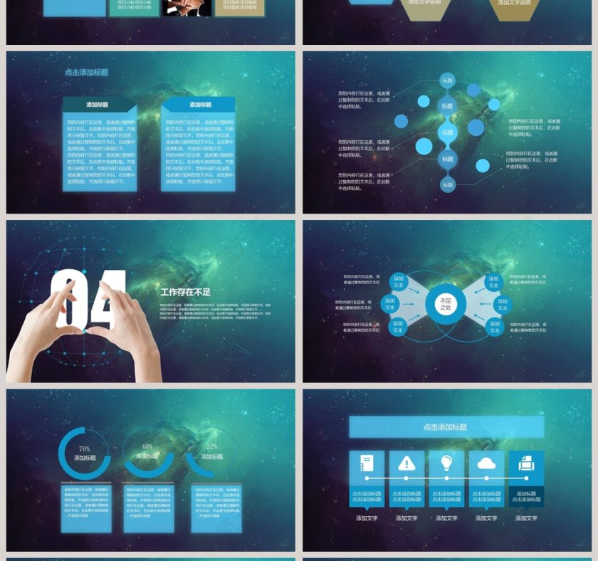 2018工作汇报年终总结PPT模板第4张