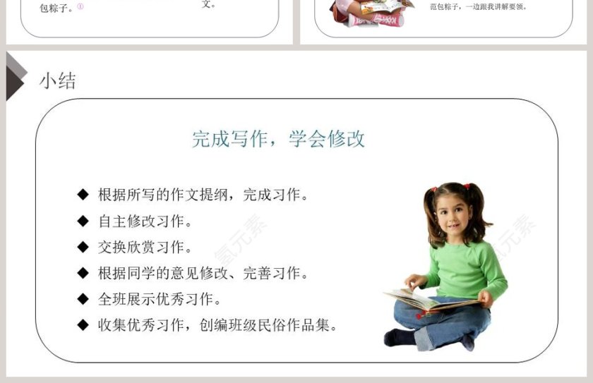 部编版六年级语文下册习作家乡的风俗语文课件PPT第4张