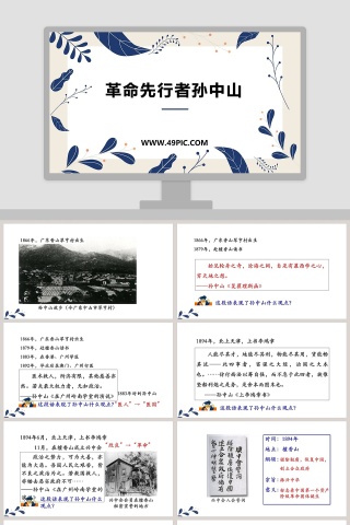 革命先行者孙中山教学ppt课件