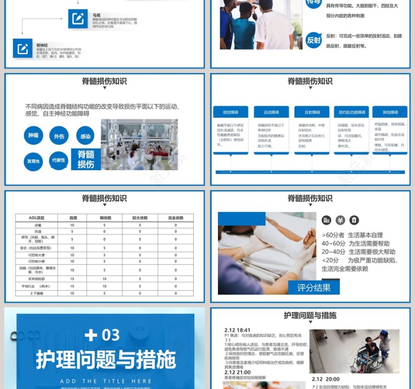 脊髓损伤护理查房PPT模板第3张