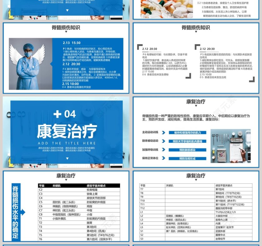 脊髓损伤护理查房PPT模板第4张