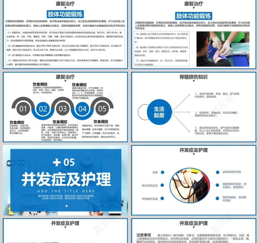 脊髓损伤护理查房PPT模板第5张