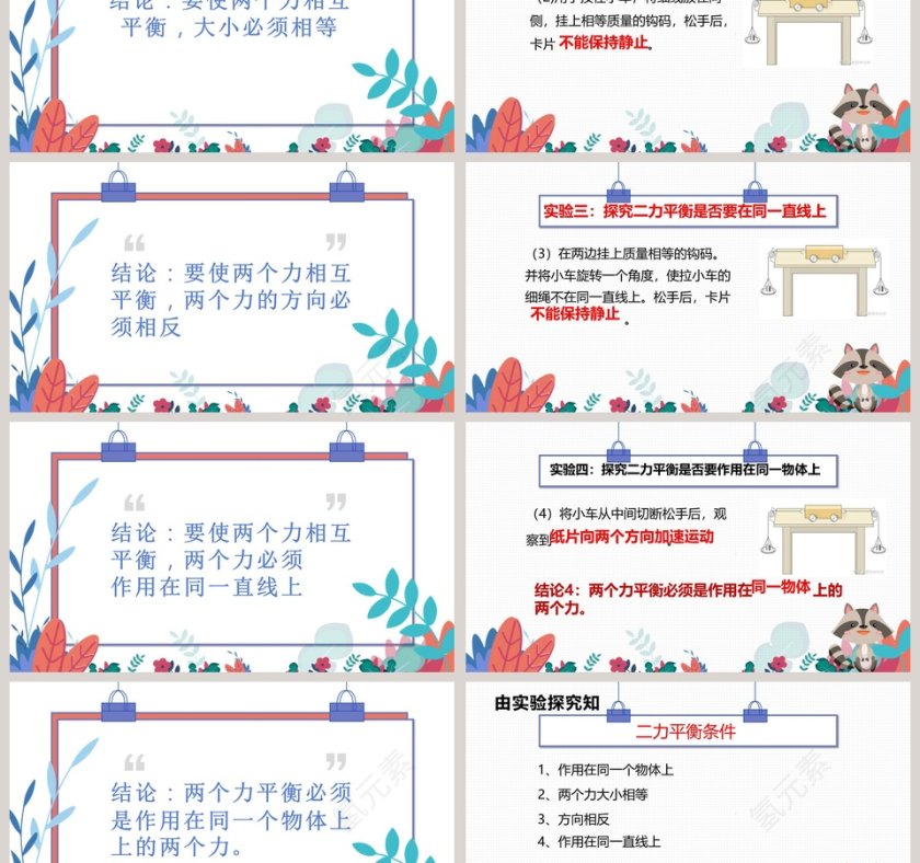 第七章-第三节 力的平衡教学ppt课件第3张