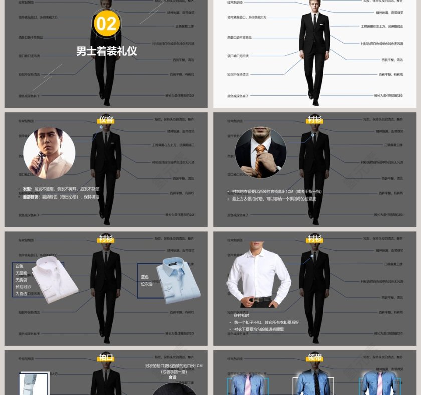 新员工入职培训魅力职场商务礼仪之着装礼仪第2张