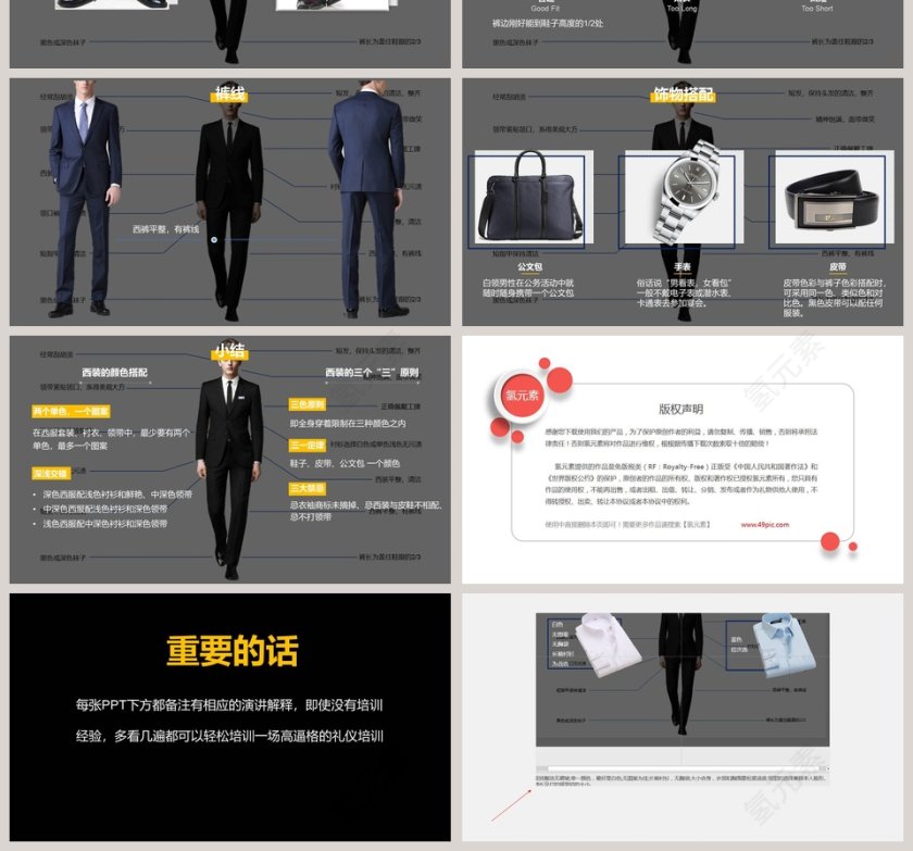 新员工入职培训魅力职场商务礼仪之着装礼仪第4张