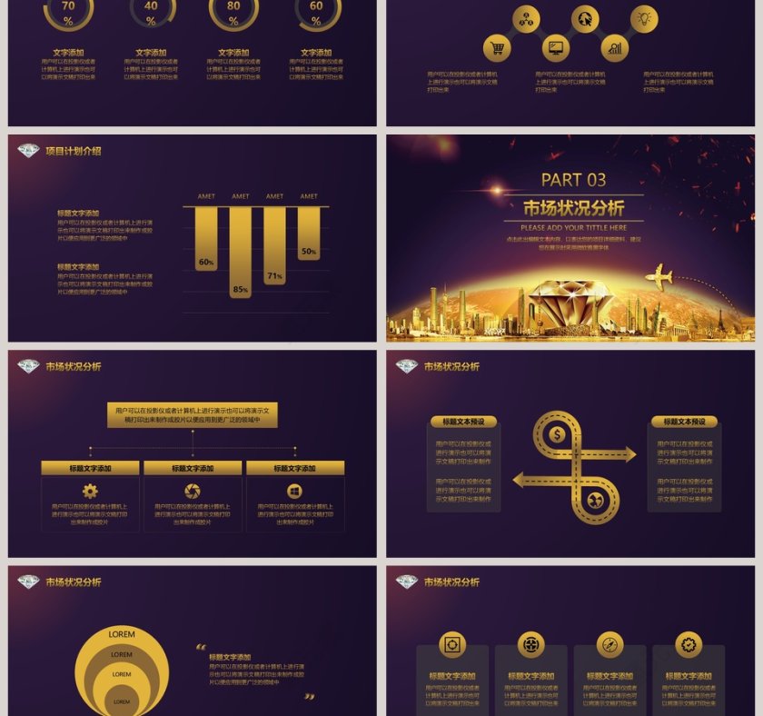 2019商务房地产商业计划书策划方案PPT第3张