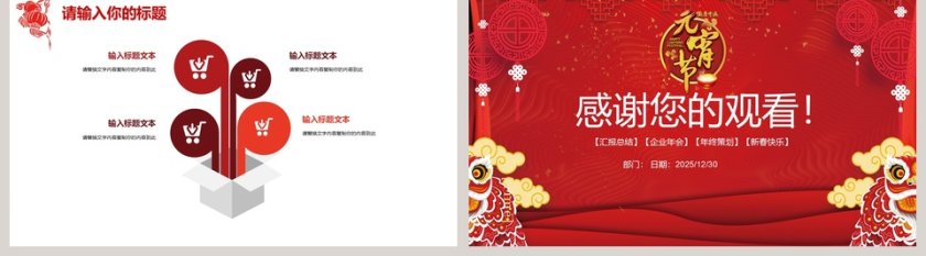 元宵晚会活动策划PPT第5张