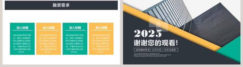 完整框架商业计划书PPT第5张