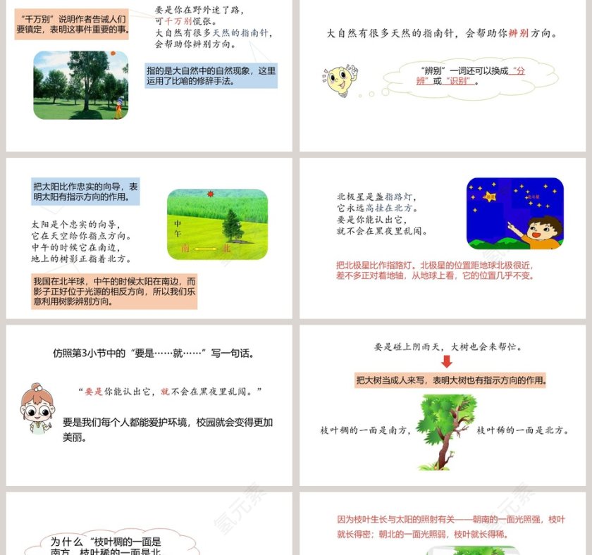 课文解读要是你在野外迷了路语文课件PPT第2张