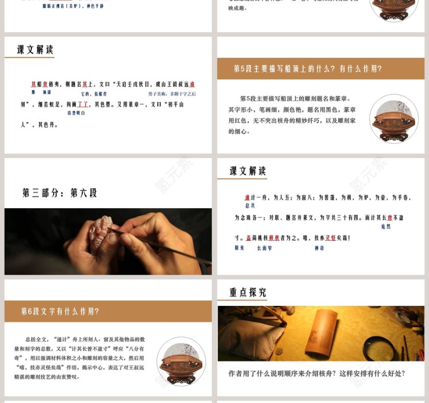八年级语文课件《核舟记》PPT第4张