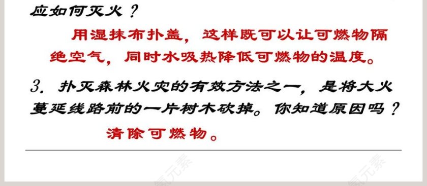 燃烧与灭火-人教版五年级教学ppt课件第4张