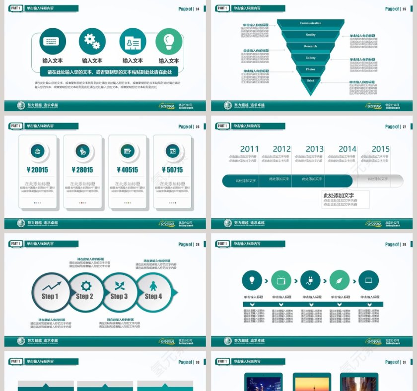 中国国家电网最新原创工作汇报工作总结PPT第5张