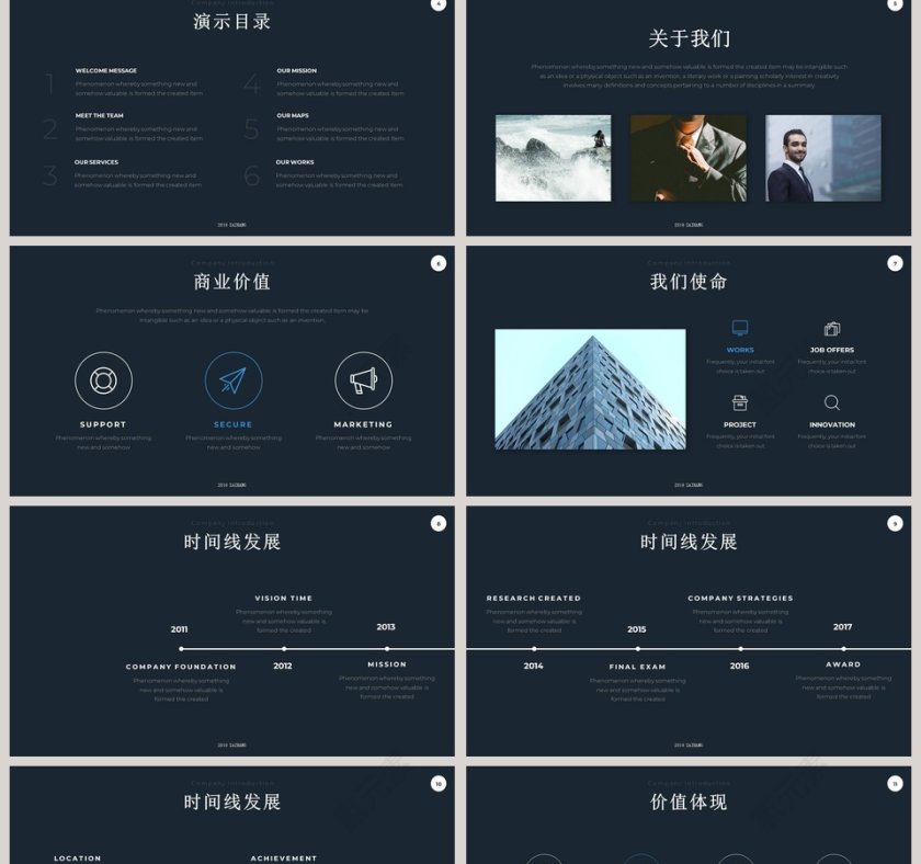 时尚风格创意产品发布会PPT第2张