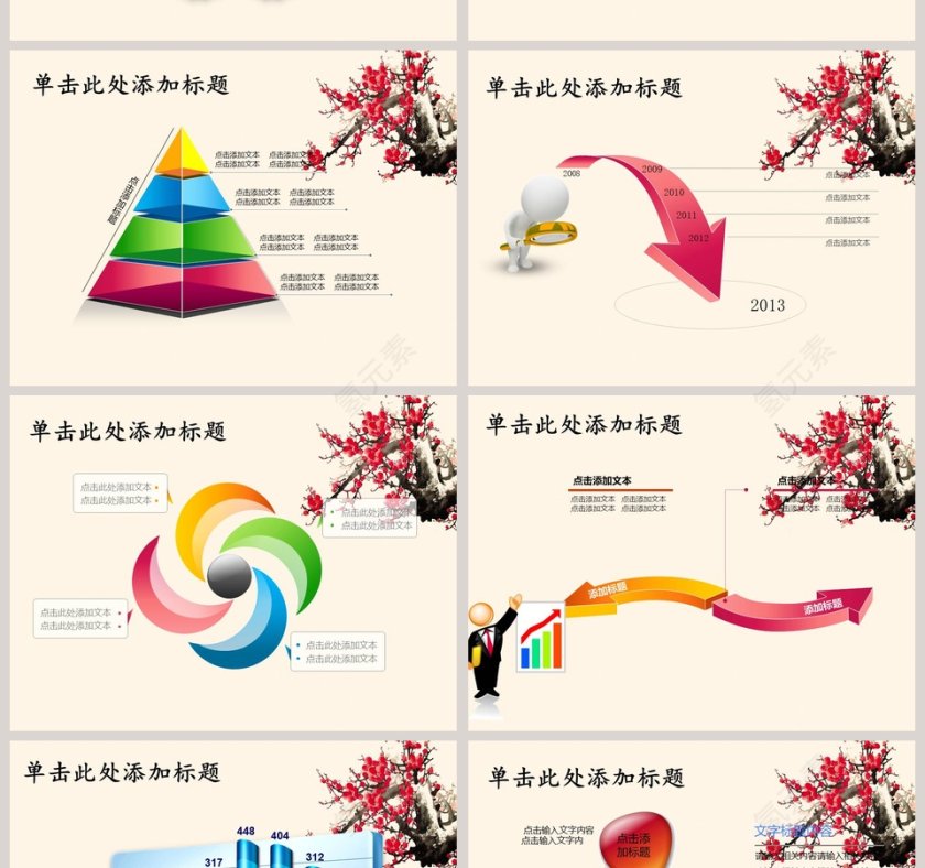 中国银行金融理财会议汇报PPT模板第6张