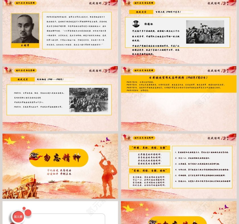  铭记党史勿忘过去纪念抗战胜利抗日战争伟大胜利73周年第5张