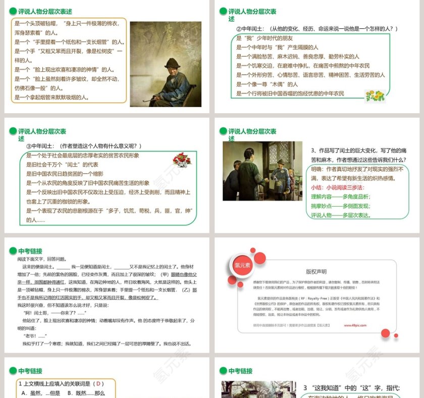 部编版九年级语文上册故乡语文课件PPT第5张