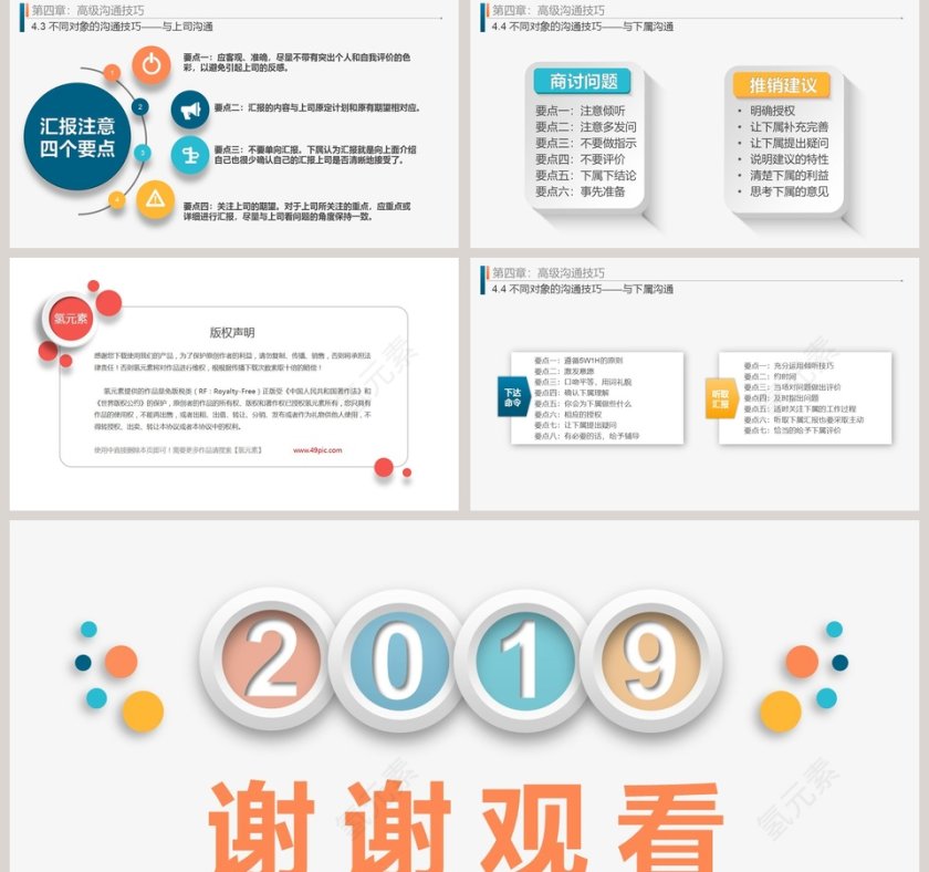 工作效率与能力提升课程ppt模板第5张