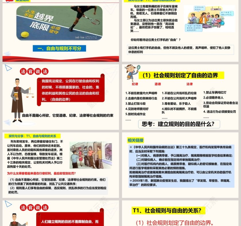 道德与法治部编版-第三课  社会生活离不开规则教学ppt课件第2张