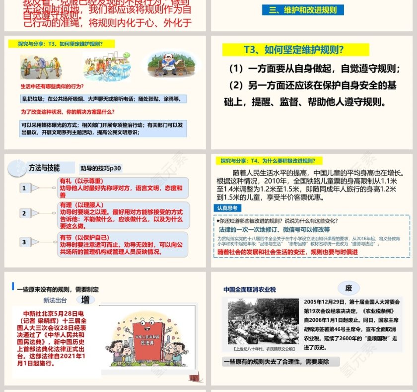 道德与法治部编版-第三课  社会生活离不开规则教学ppt课件第4张